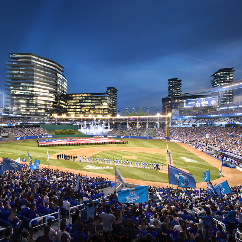 Where could Royals put new ballpark in downtown Kansas City?