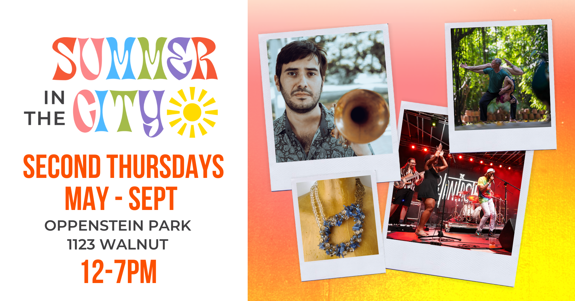 Summer in the City Event Banner